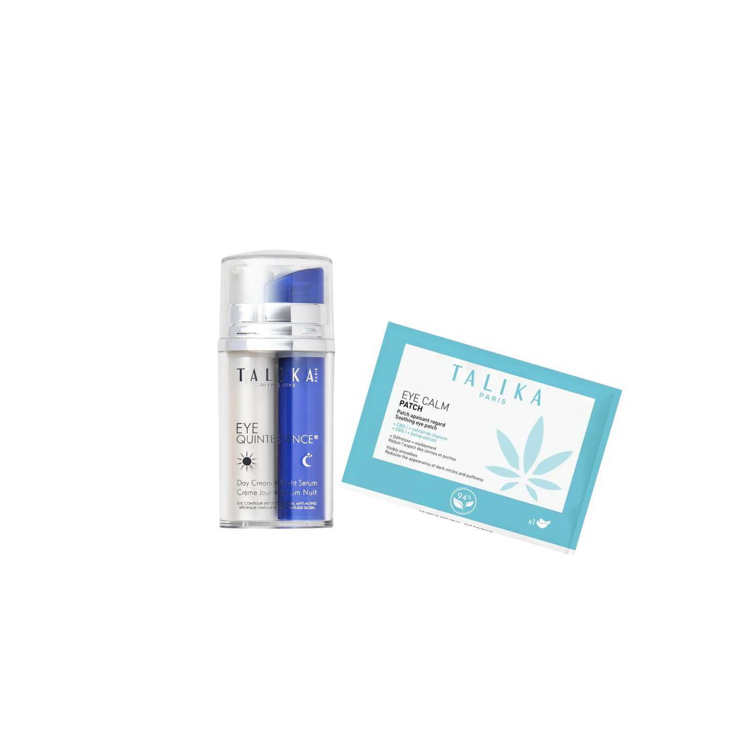 Eye Quintessence + Eye Calm Patch
