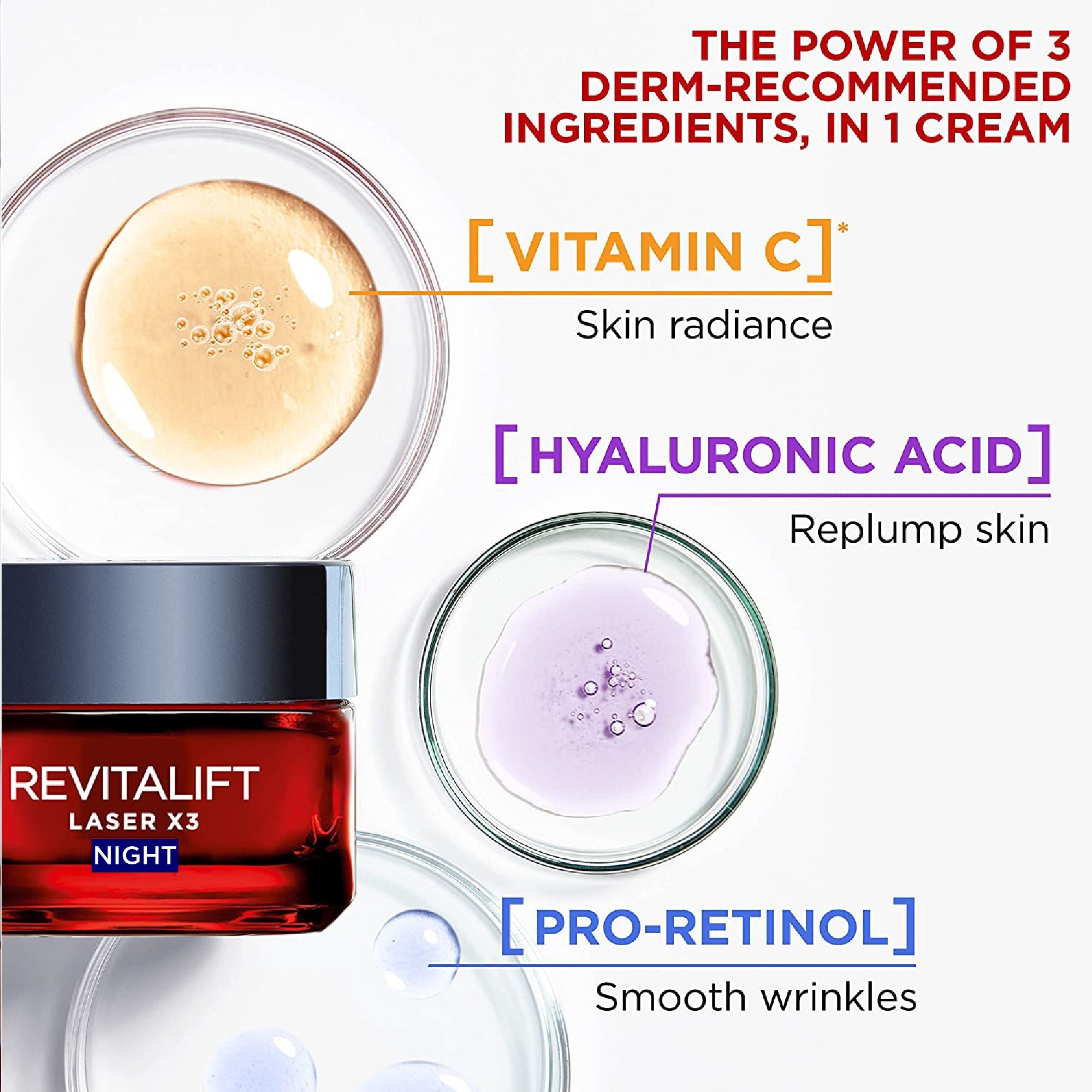Revitalift Laser Renew Anti-ageing Night Cream