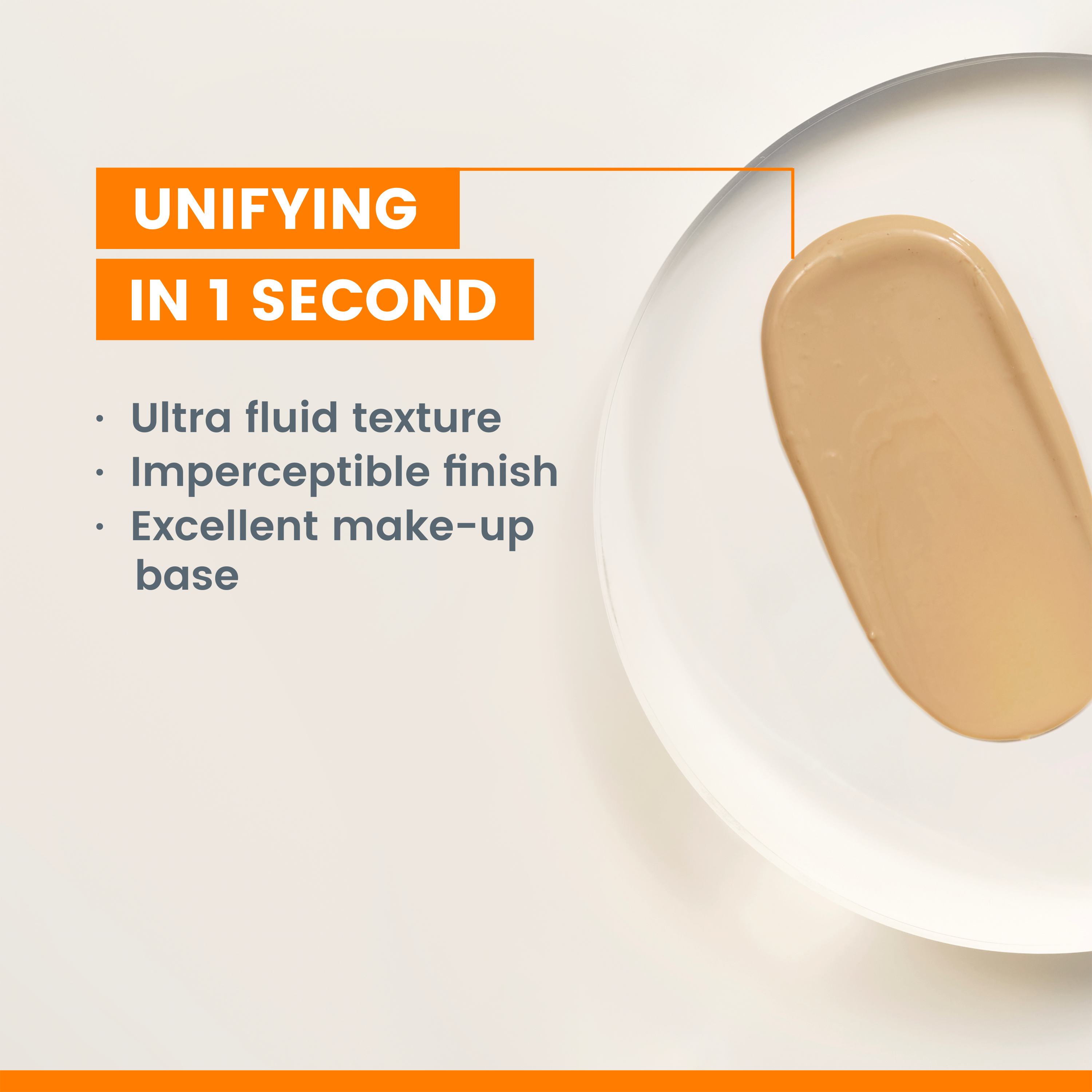 Avène Ultra Fluid Tinted Perfector SPF 50+ Sunscreen 50ml | Ultra Light Tinted Sunscreen for Sensitive Skin