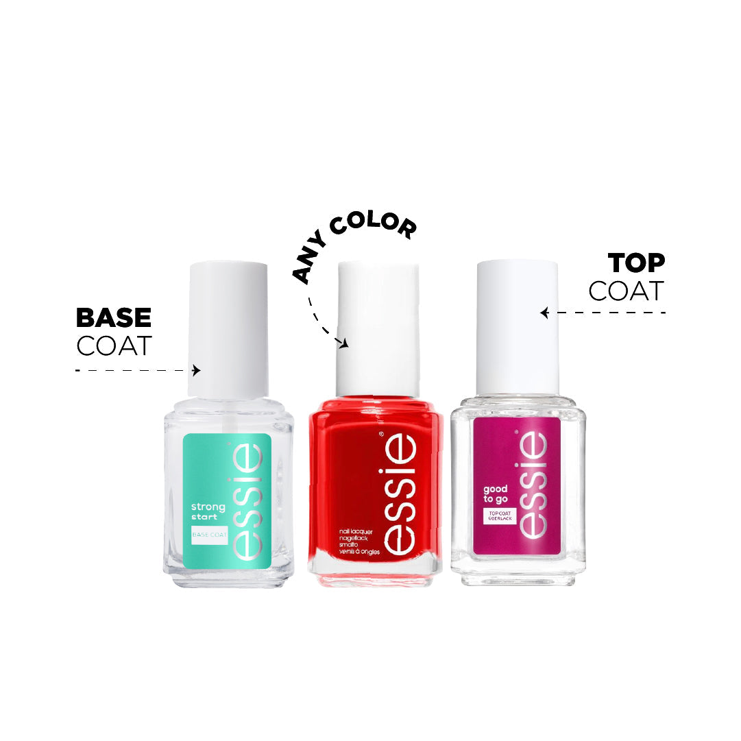 Nail Polish + Let It Shine Top Coat + As Strong as it gets